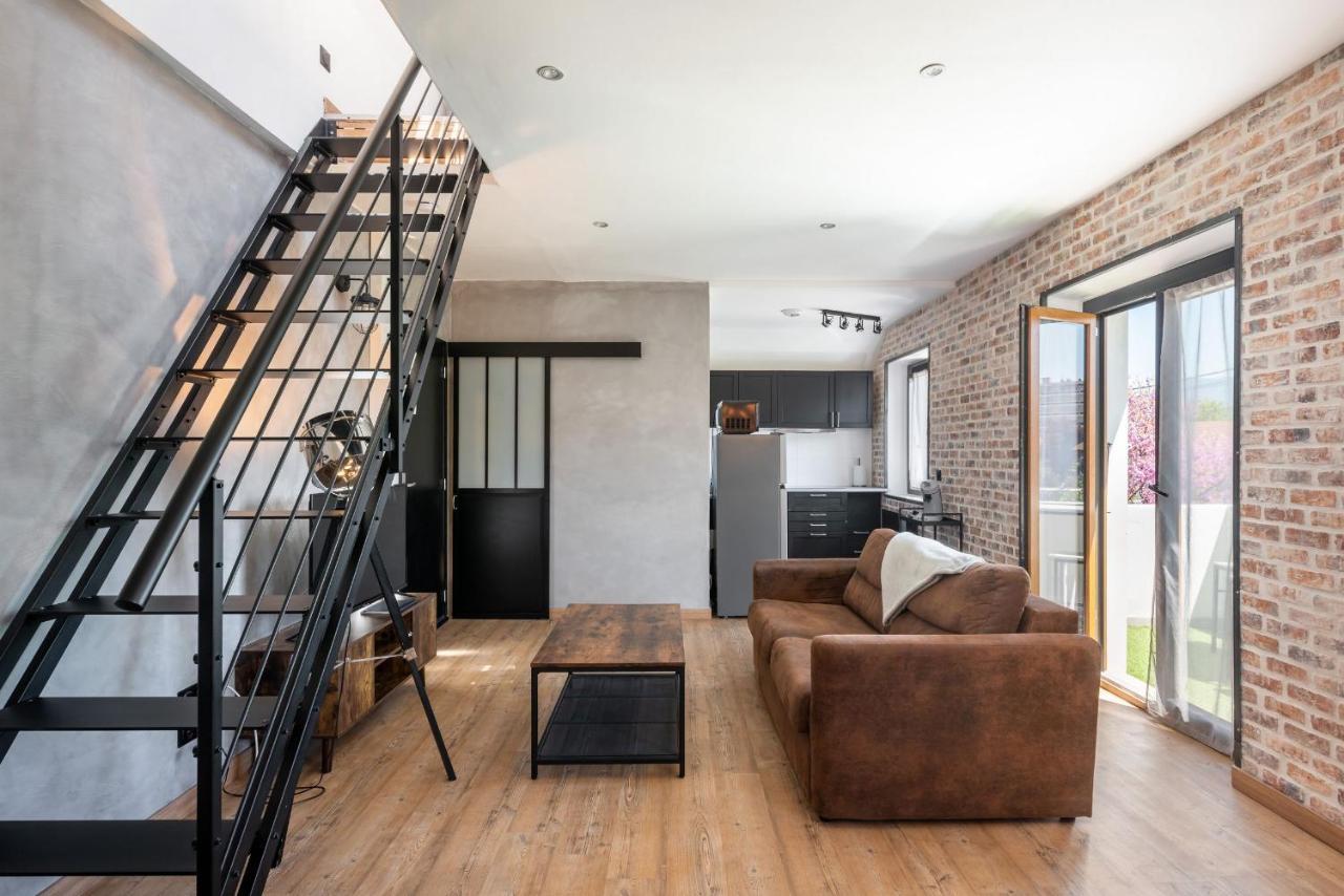 Appartamento Superbe Loft industriel - Casa Vostra - Gaillard Tram-Frontière Esterno foto